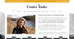 Desktop Screenshot of candicelandau.com